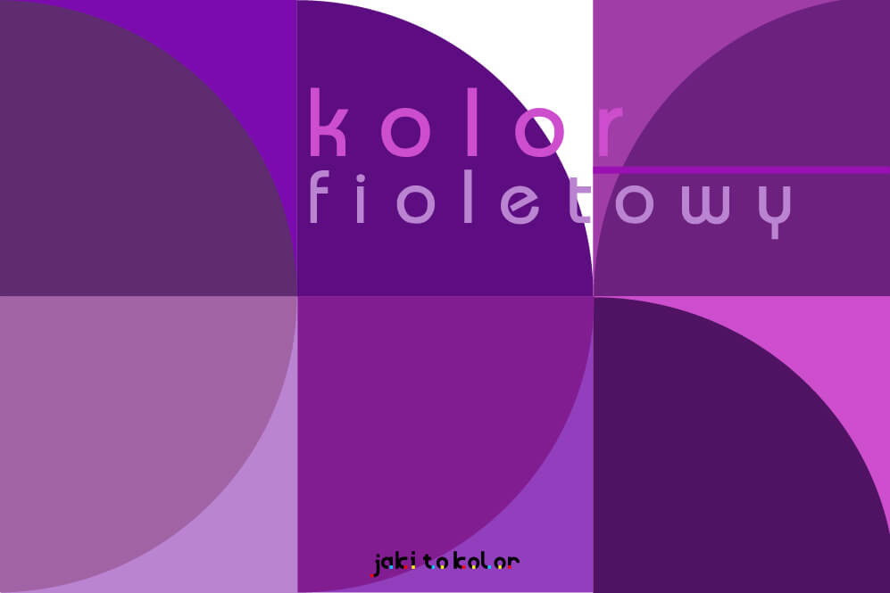 kolor fioletowy