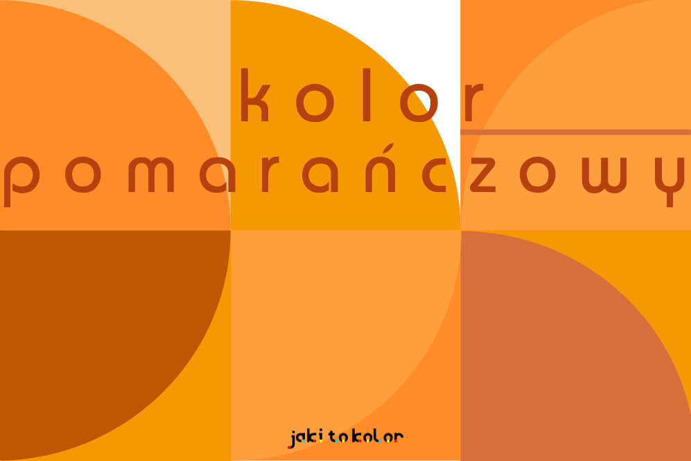 kolor pomarańczowy