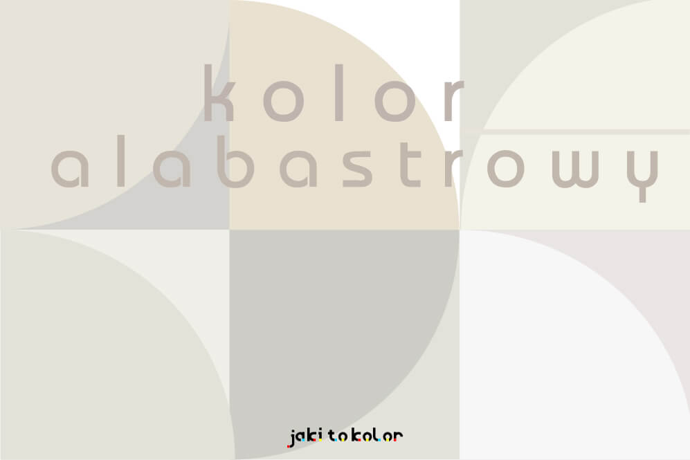 kolor alabastrowy
