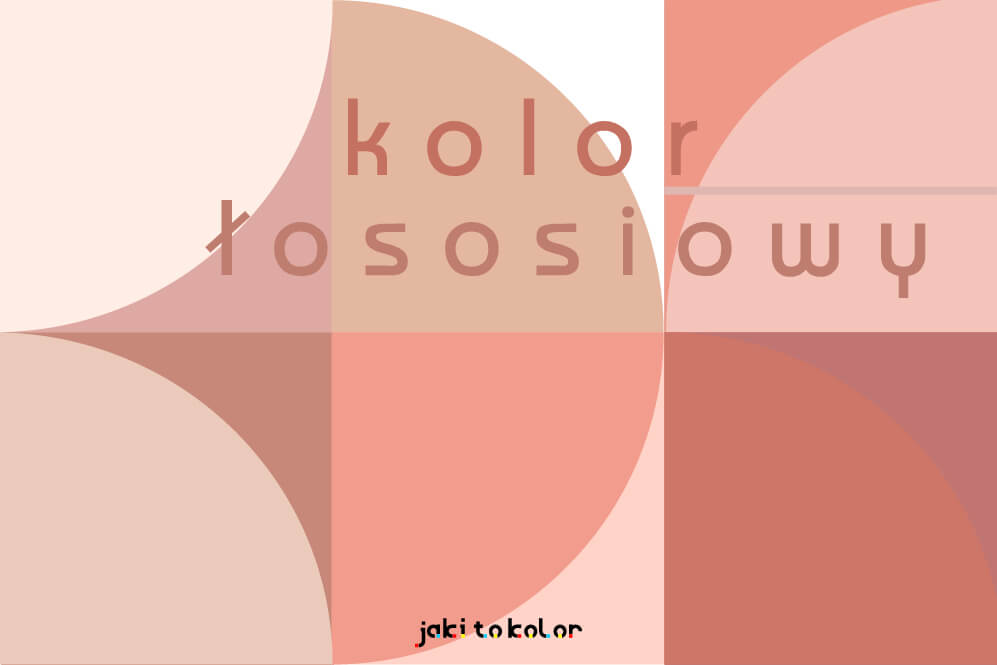 kolor łososiowy