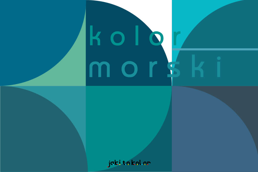 kolor morski