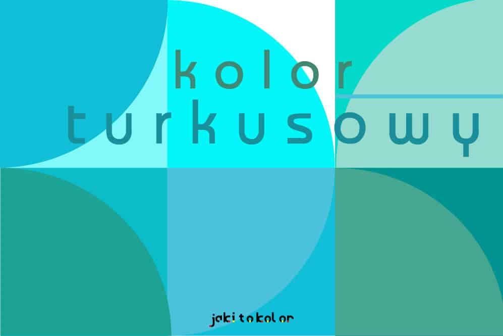 kolor turkusowy