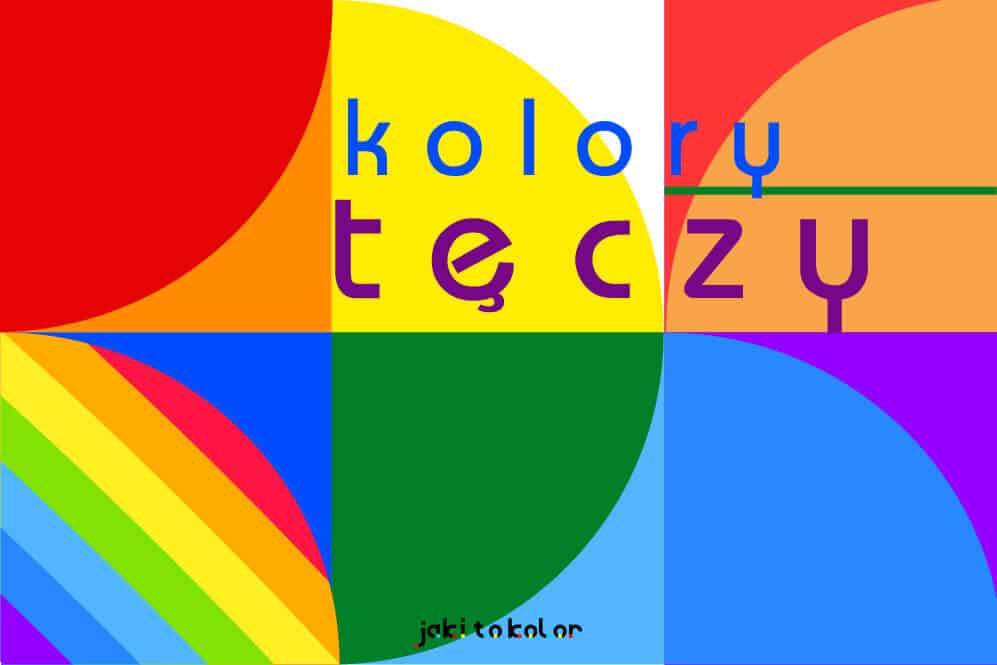 kolory tęczy