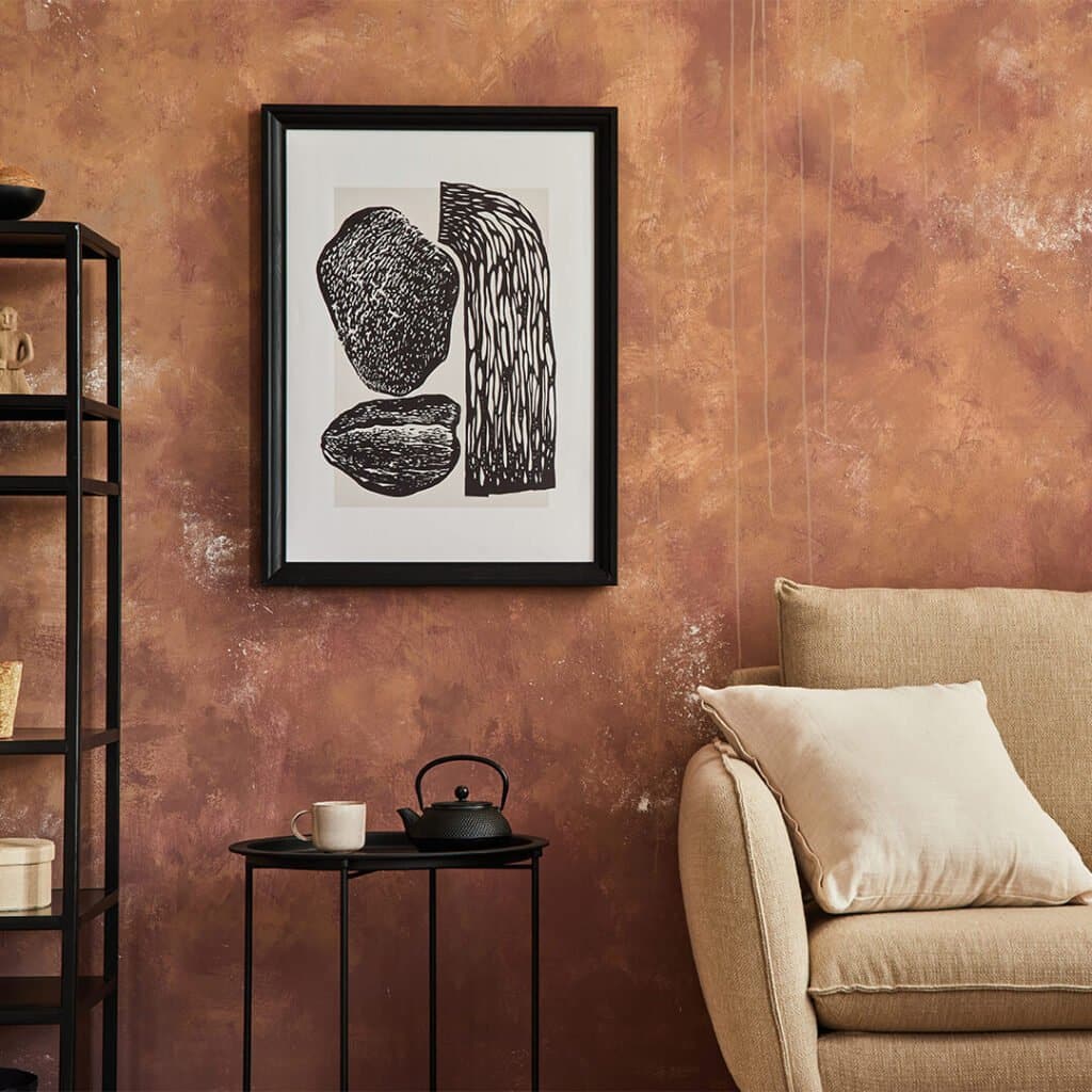 kolor umbra na ścianie