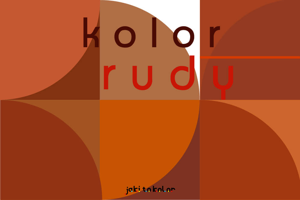 kolor rudy