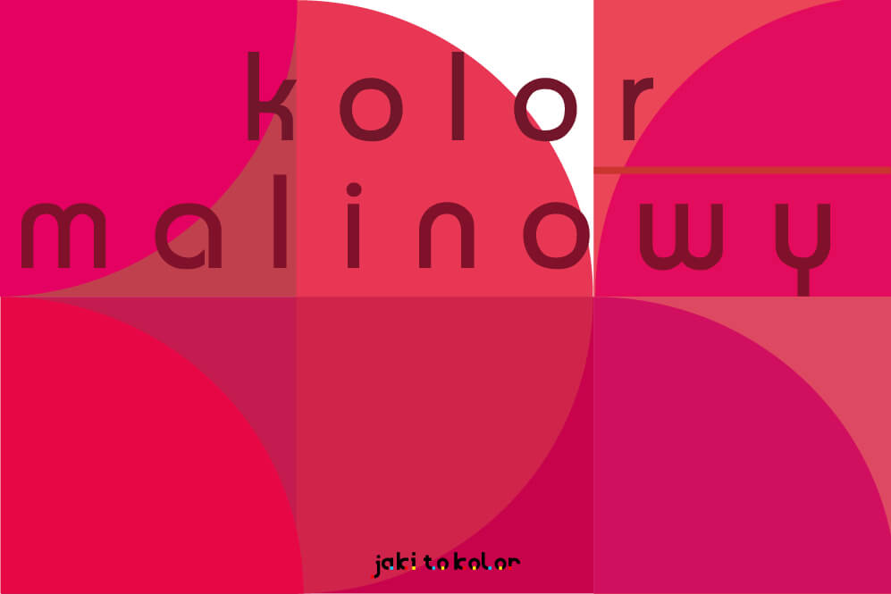 kolor malinowy