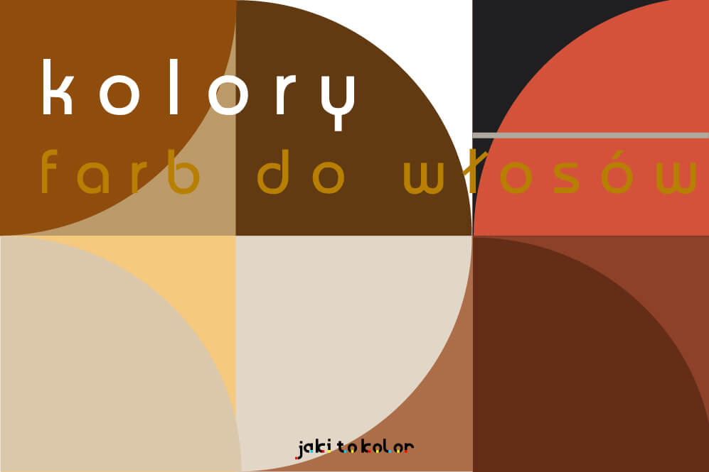 kolory farb do włosów