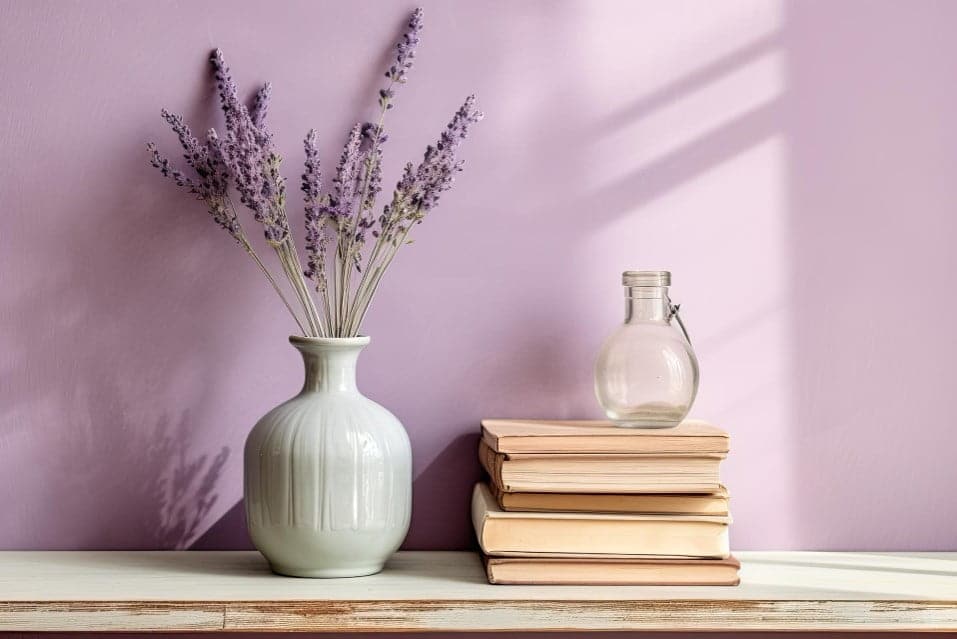 Kolor lawendowy we wnętrzach