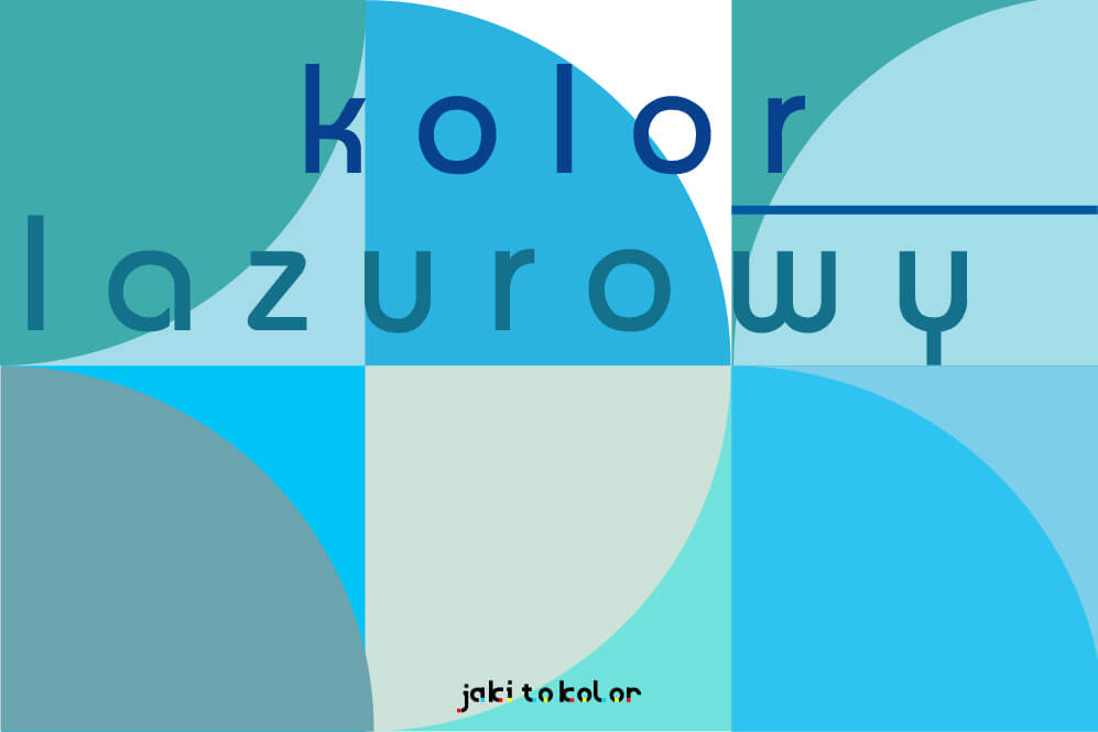 kolor lazurowy