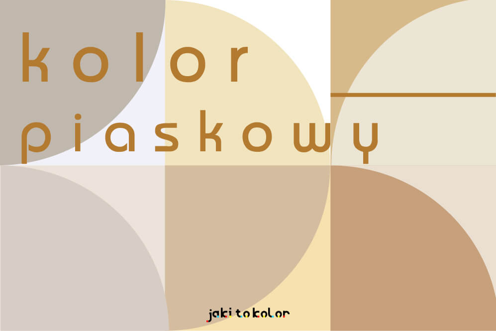 kolor piaskowy