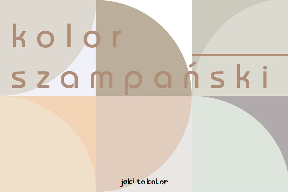 kolor szampański