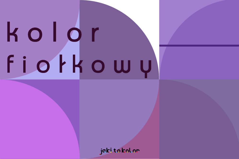 kolor fiołkowy