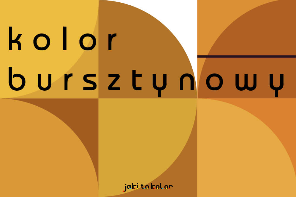 kolor bursztynowy