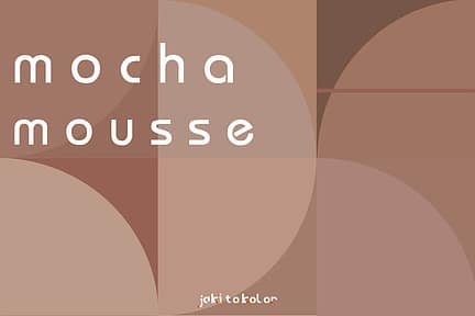 Mocha Mousse