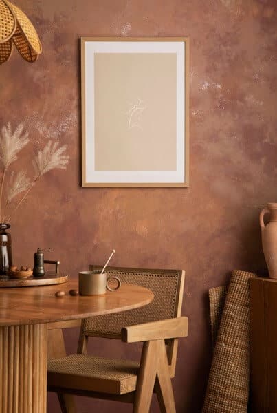 Mocha Mousse we wnętrzach