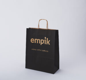 Torba papierowa Empik wyprodukowana przez EcoSac