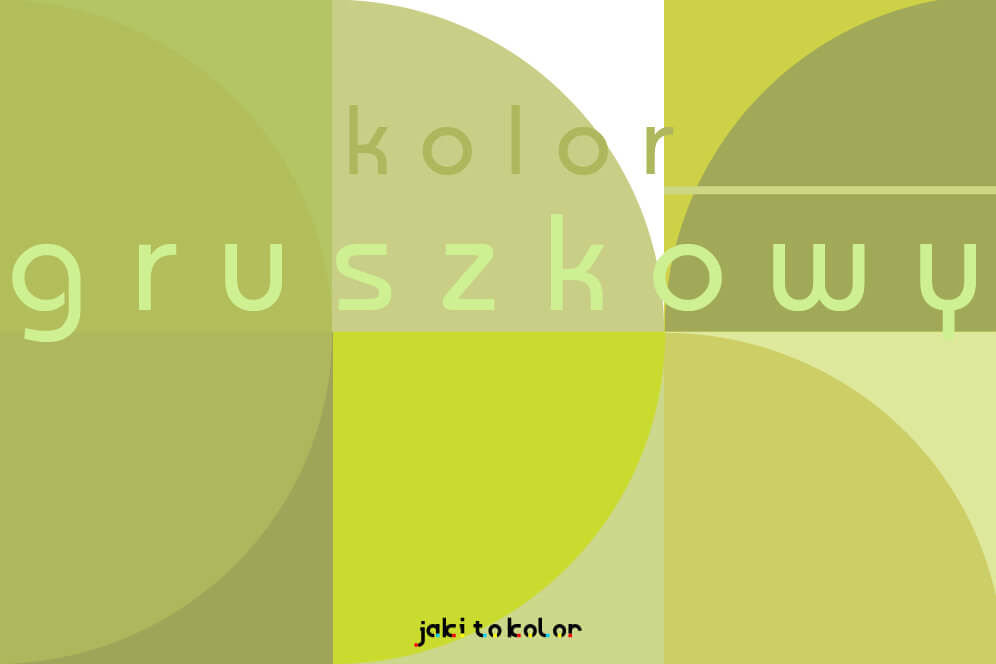 kolor gruszkowy