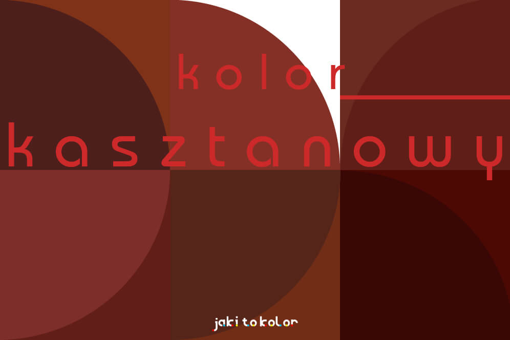 kolor kasztanowy